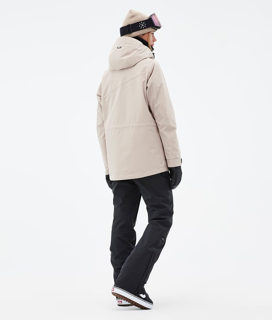 Adept W Snowboard Jacket Women Sand