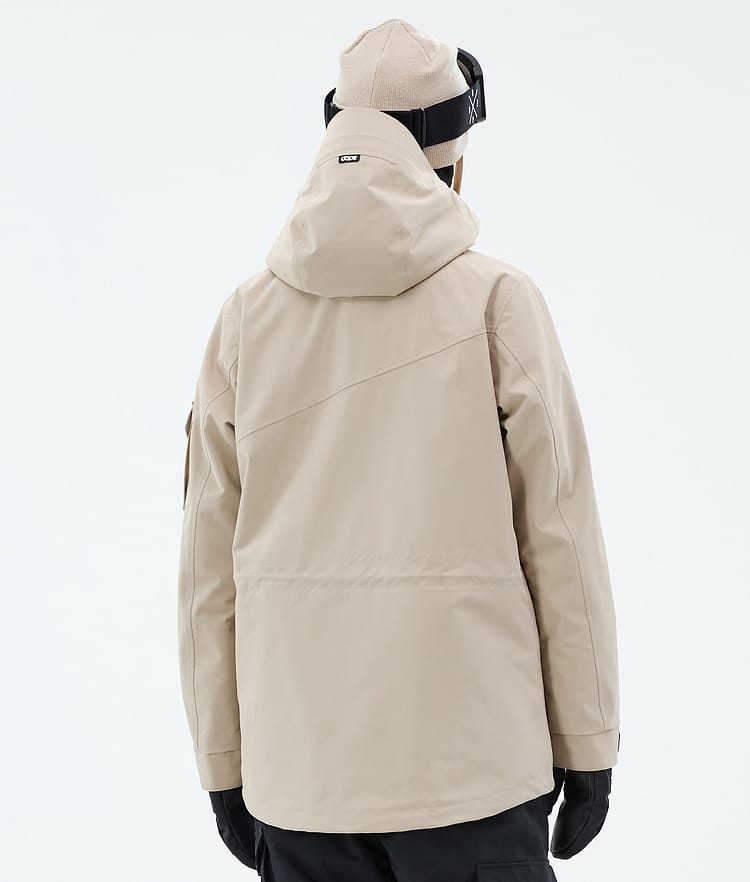 Adept W Snowboard Jacket Women Sand, Image 7 of 10