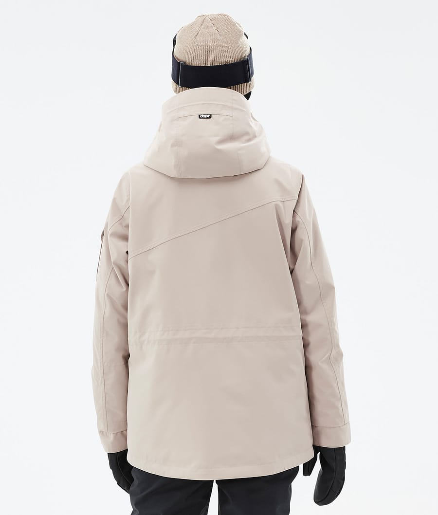 Adept W Snowboard Jacket Women Sand