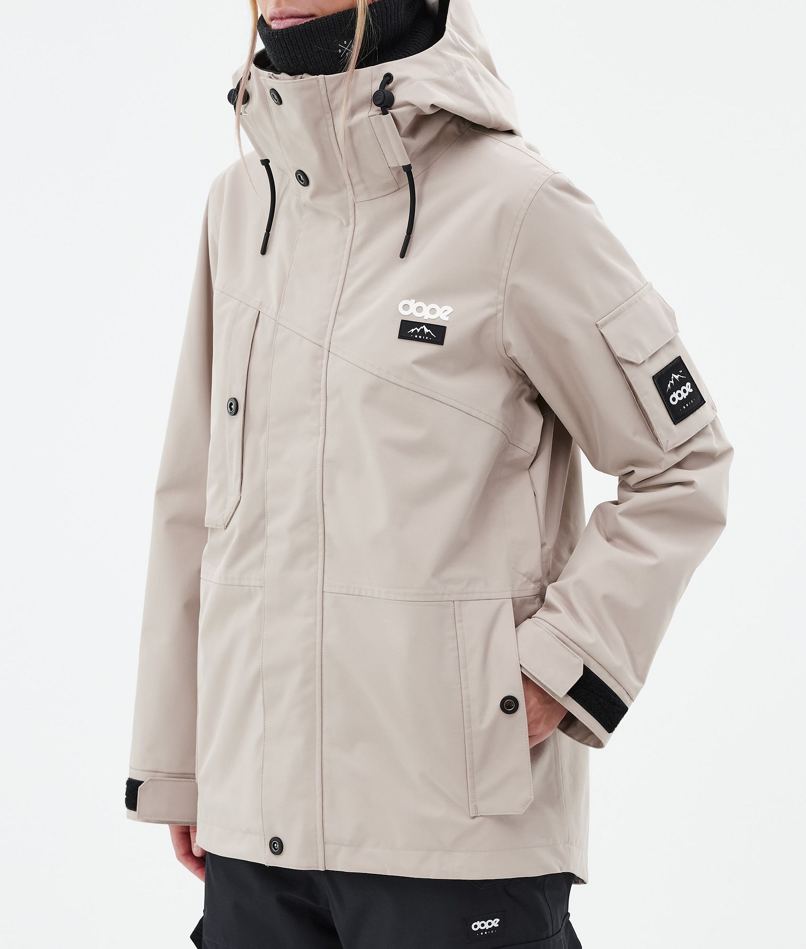 Adept W Snowboardjacke Damen Sand Renewed, Bild 8 von 10