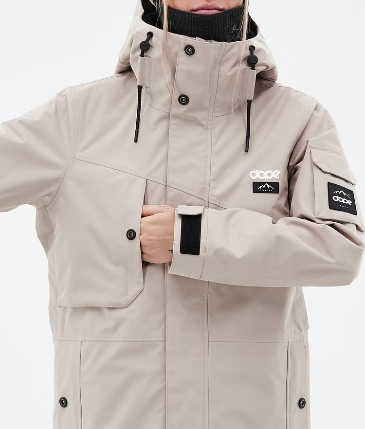 Adept W Veste de Ski Femme Sand, Image 9 sur 10