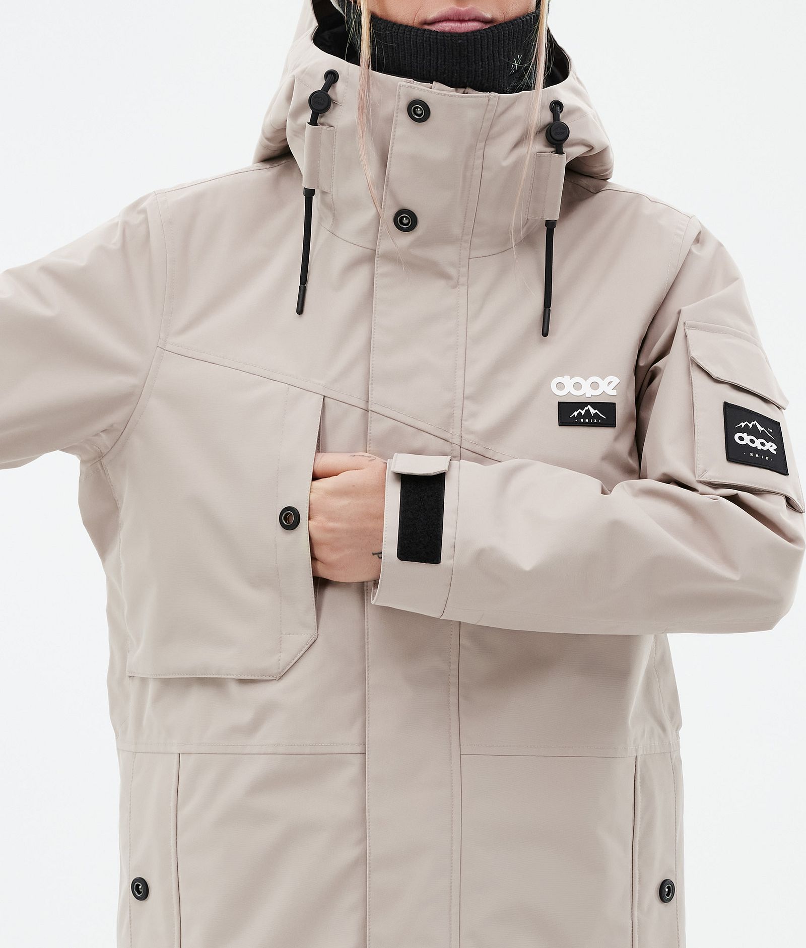 Adept W Snowboardjacke Damen Sand Renewed, Bild 9 von 10