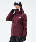 Adept W Skijakke Dame Don Burgundy, Billede 1 af 8