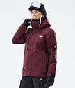 Adept W Chaqueta Esquí Mujer Don Burgundy