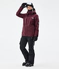 Adept W Veste de Ski Femme Don Burgundy, Image 2 sur 8