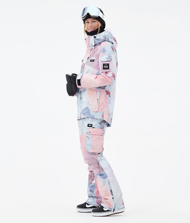 Adept W Snowboardjacke Damen Washed Ink