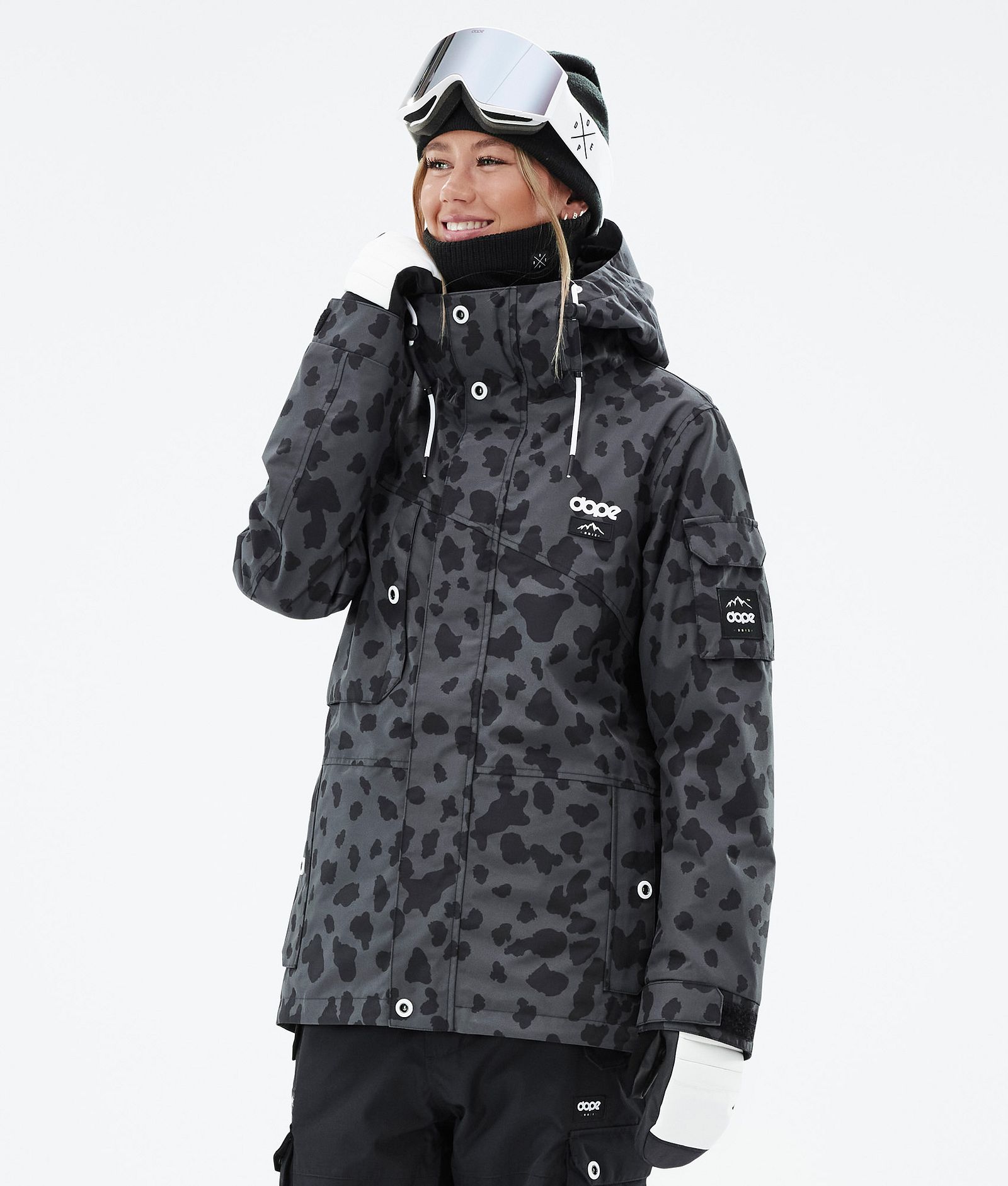 Adept W Skijacke Damen Dots Phantom, Bild 1 von 10