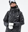 Adept W Snowboard Jacket Women Dots Phantom Renewed, Image 2 of 10
