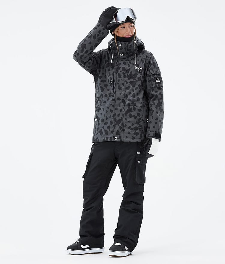 Adept W Snowboard Jacket Women Dots Phantom