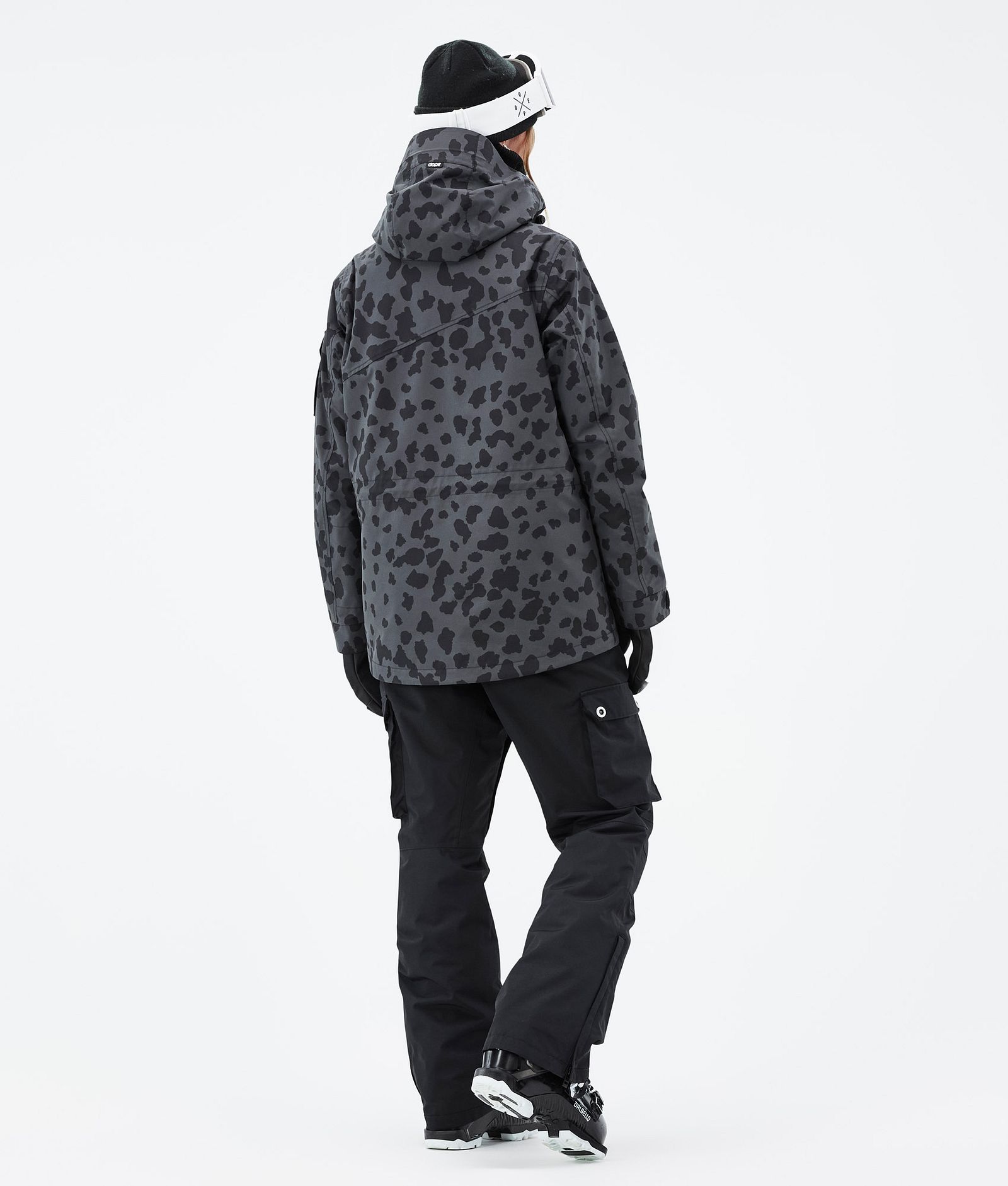 Adept W Skijacke Damen Dots Phantom, Bild 5 von 10