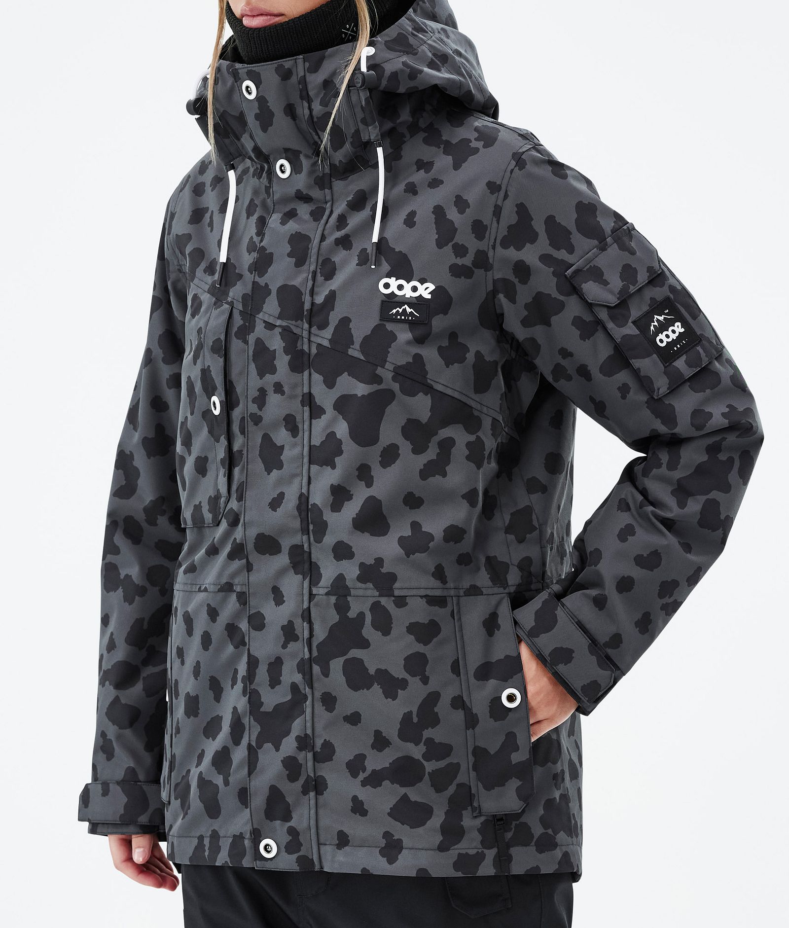 Adept W Giacca Snowboard Donna Dots Phantom Renewed, Immagine 9 di 10