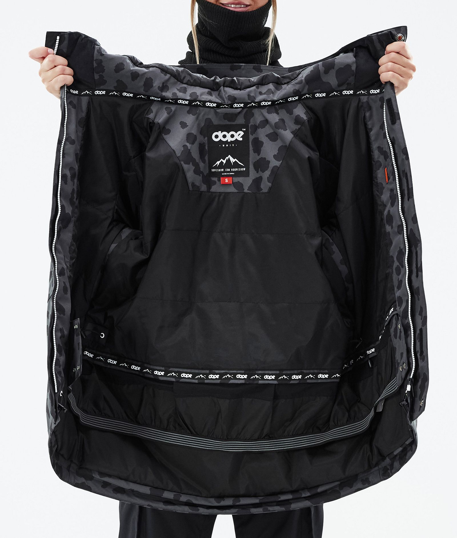 Adept W Skijacke Damen Dots Phantom, Bild 10 von 10