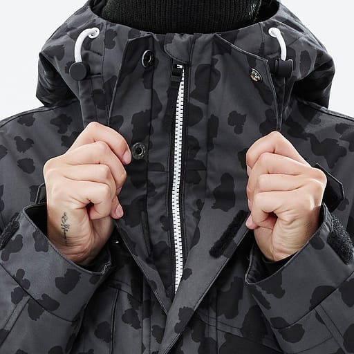Front Zipper with Double Plackets Main Product Details Image,