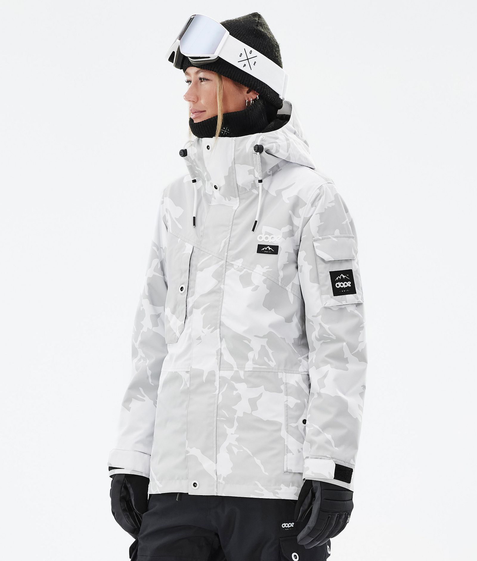 Adept W Veste de Ski Femme Grey Camo, Image 1 sur 9