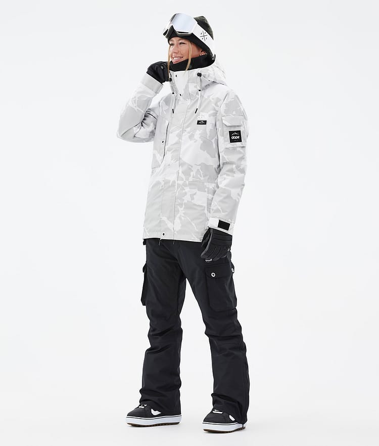 Adept W Kurtka Snowboardowa Kobiety Grey Camo