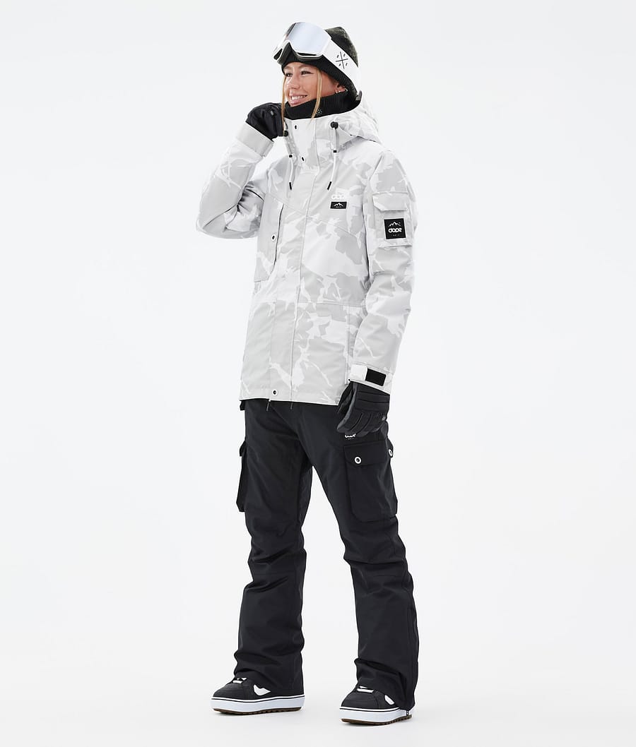 Adept W Snowboard Jacket Women Grey Camo