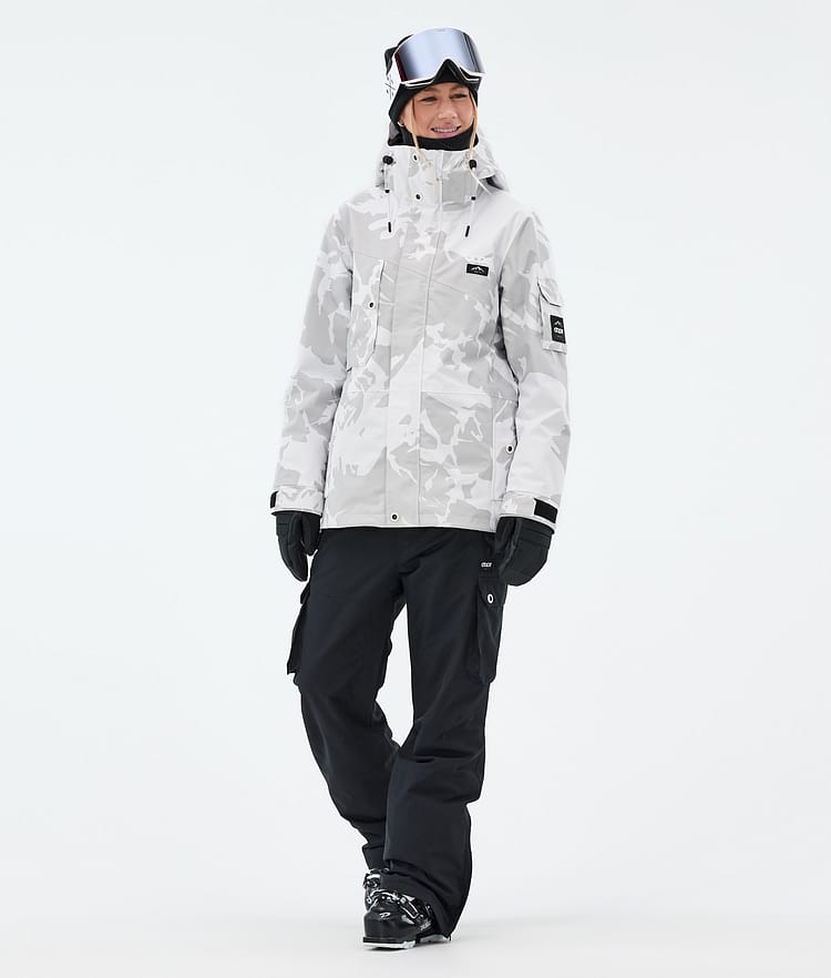 Adept W Ski Jacket Women Grey Camo, Image 3 of 10
