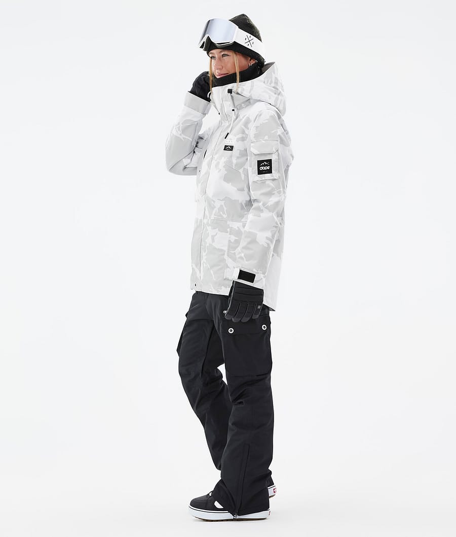 Adept W Snowboard jas Dames Grey Camo