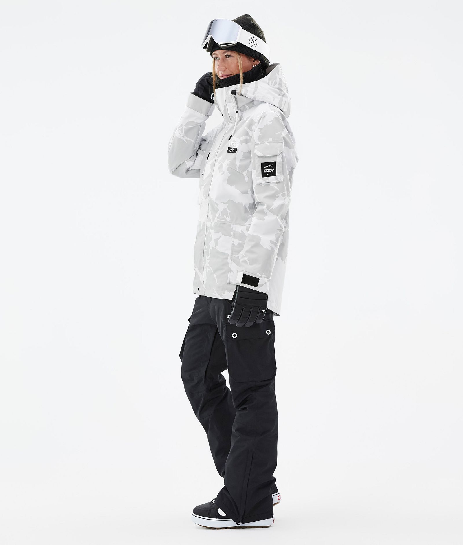 Adept W Snowboardjacke Damen Grey Camo, Bild 3 von 9