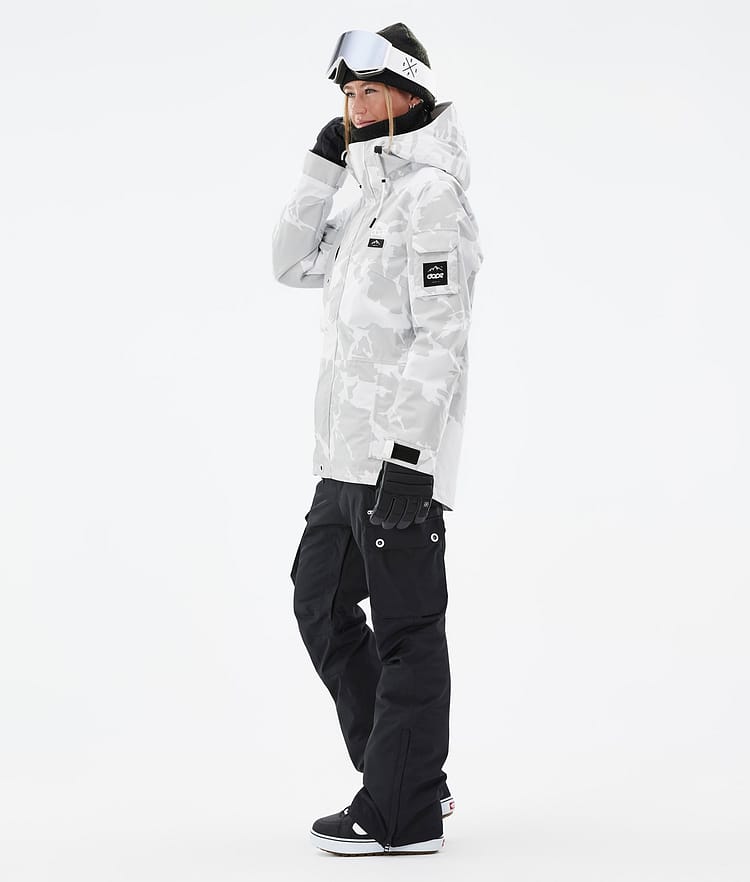 Adept W Giacca Snowboard Donna Grey Camo, Immagine 4 di 9