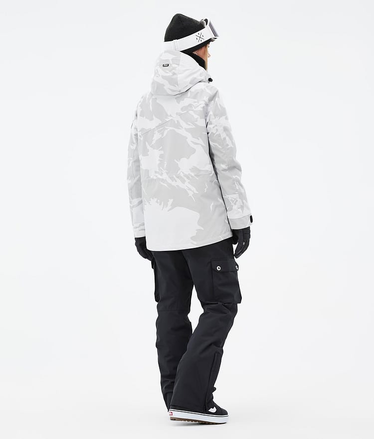 Adept W Kurtka Snowboardowa Kobiety Grey Camo