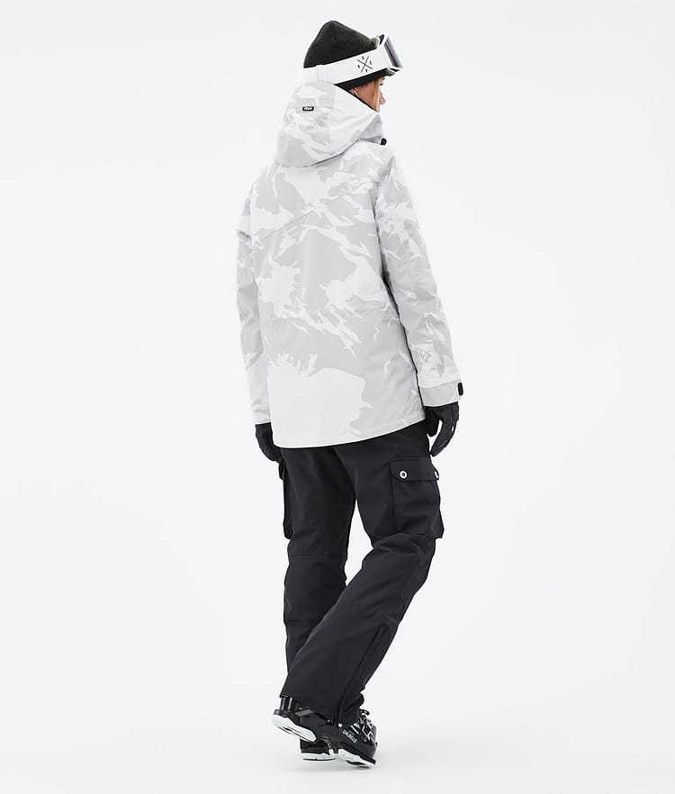 Adept W Skijacke Damen Grey Camo