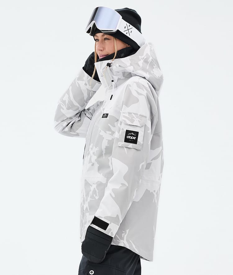 Adept W Ski Jacket Women Grey Camo, Image 6 of 10