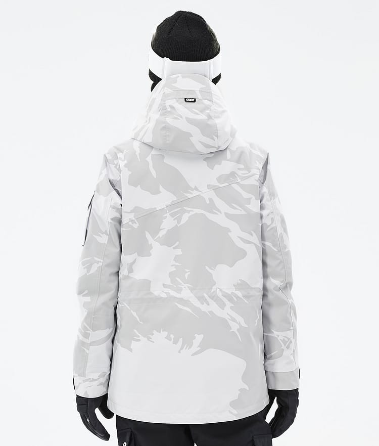 Adept W Veste de Ski Femme Grey Camo