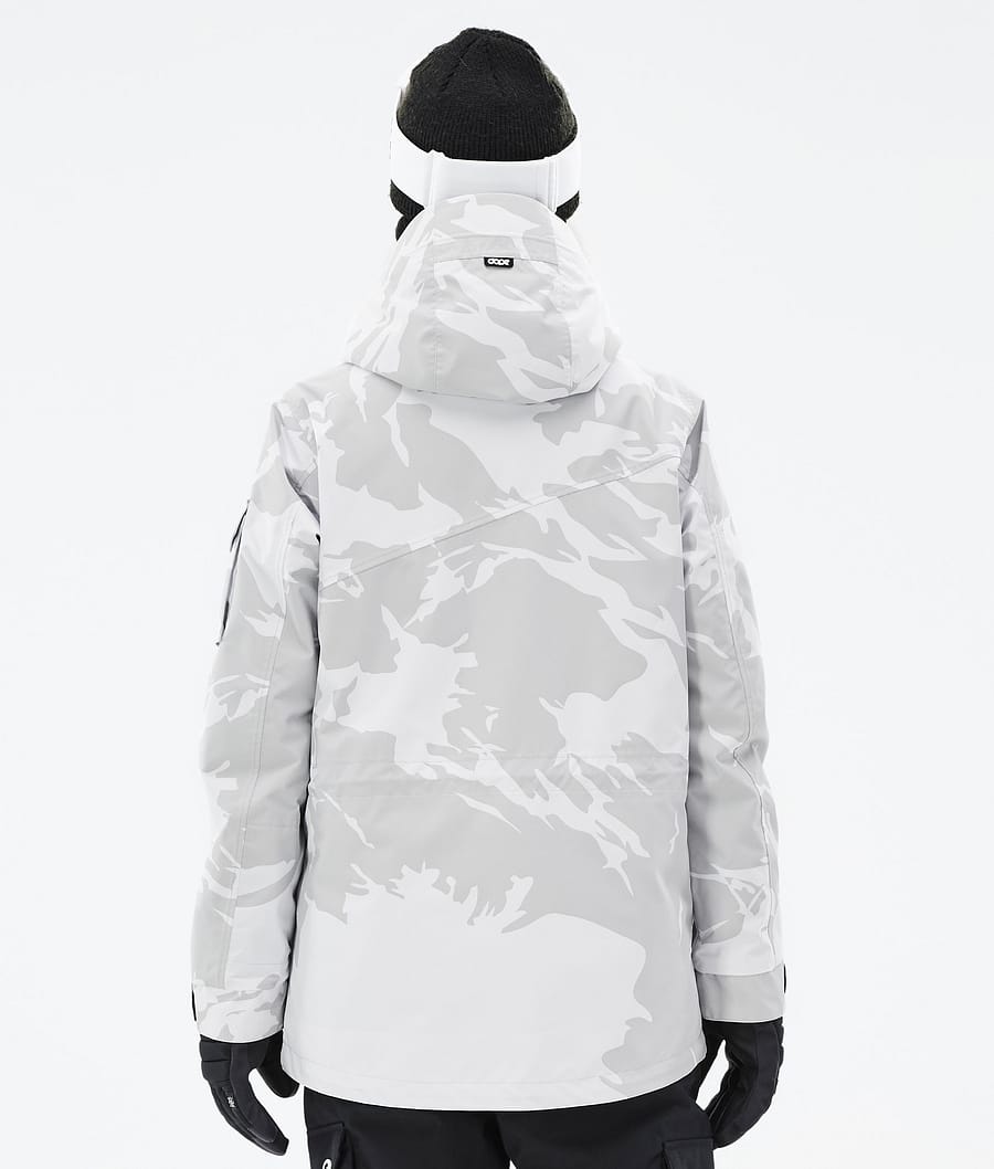 Dope Adept W Snowboard Jacket Women Grey Camo | Dopesnow.com