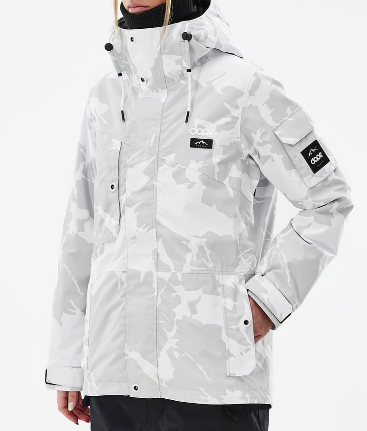 Adept W Snowboardjacke Damen Grey Camo