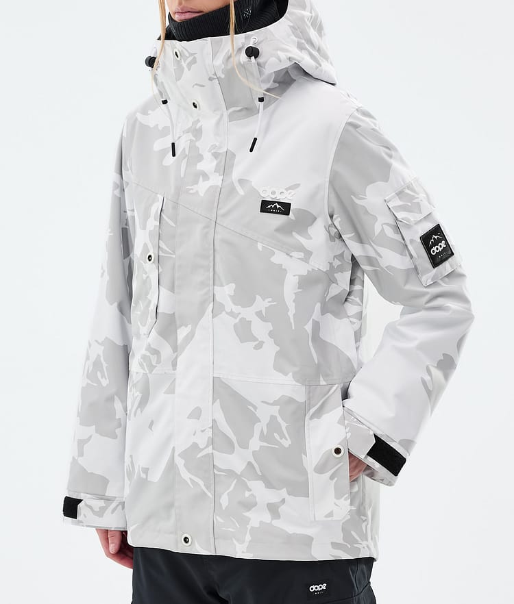 Adept W Ski Jacket Women Grey Camo, Image 8 of 10