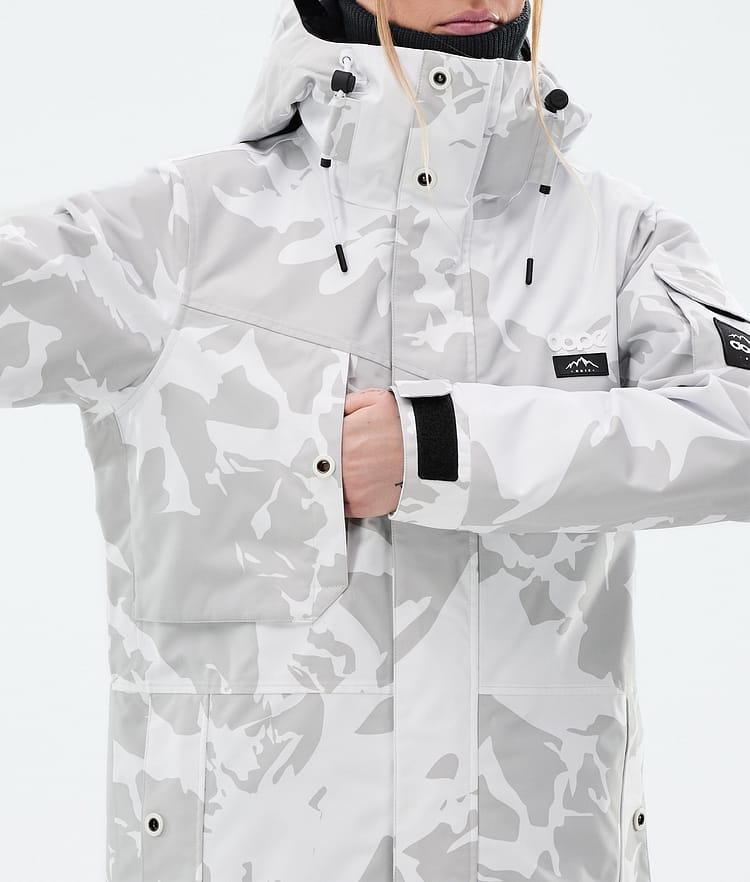 Adept W Ski Jacket Women Grey Camo, Image 9 of 10