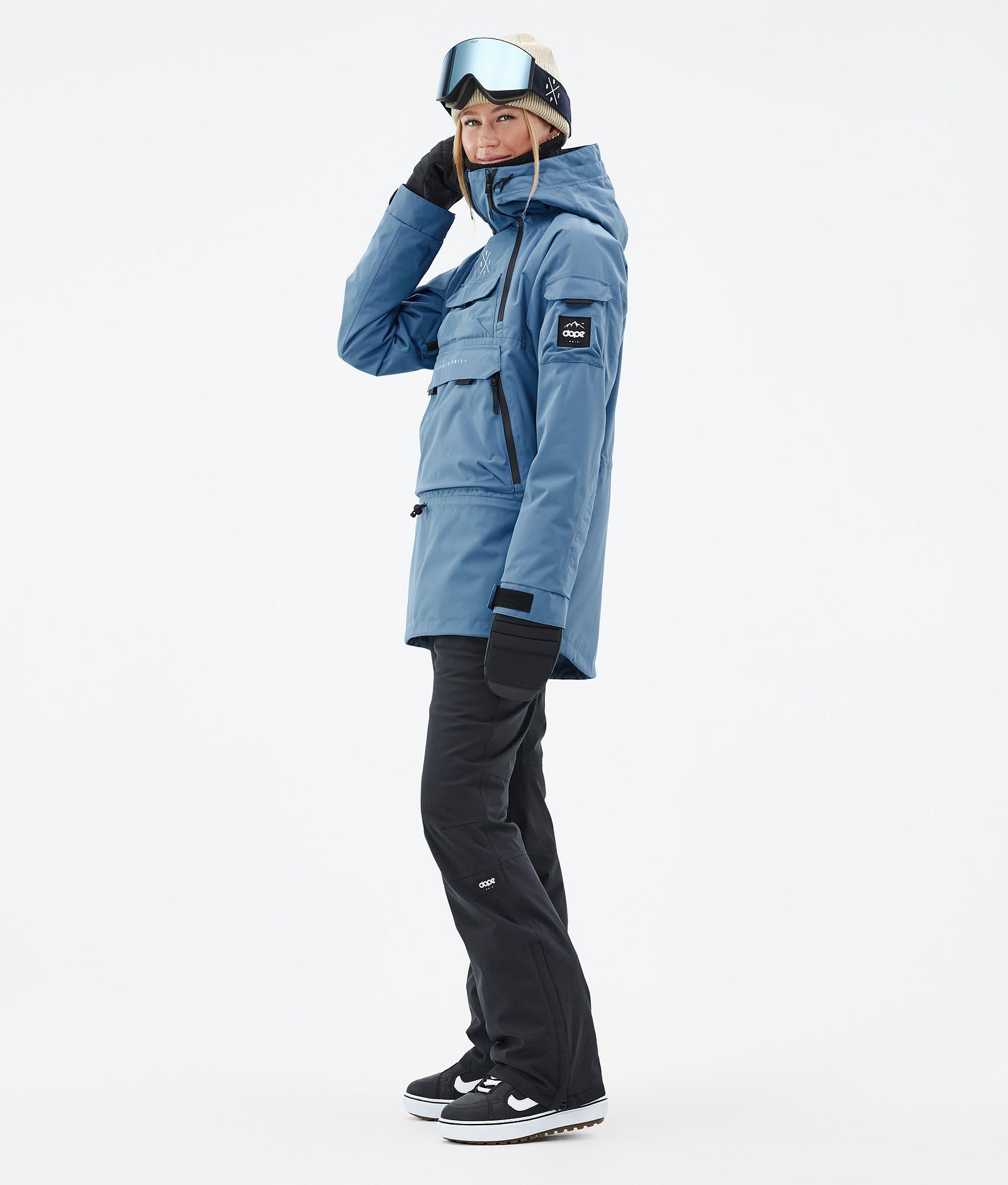 Akin W Snowboardjacke Damen Blue Steel, Bild 4 von 9