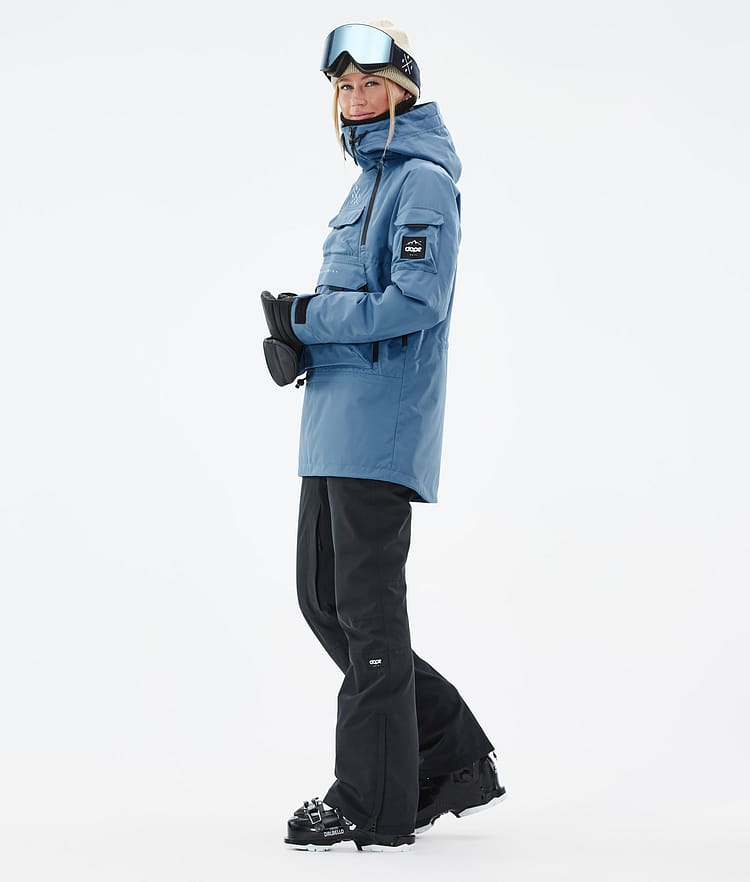 Akin W Manteau Ski Femme Blue Steel, Image 4 sur 9