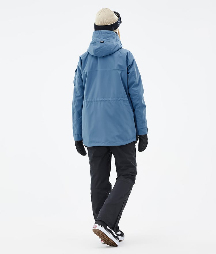 Akin W Snowboardjacke Damen Blue Steel