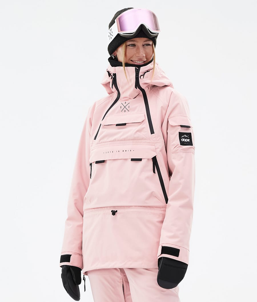 Akin W Snowboard Jacket Women Soft Pink