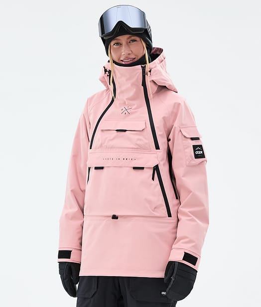Akin W Snowboard Jacket Women Soft Pink