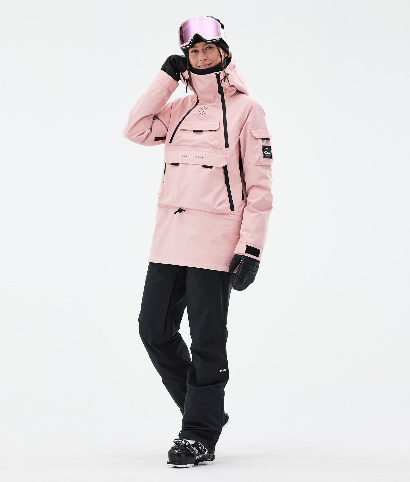 Akin W Veste de Ski Femme Soft Pink, Image 2 sur 9