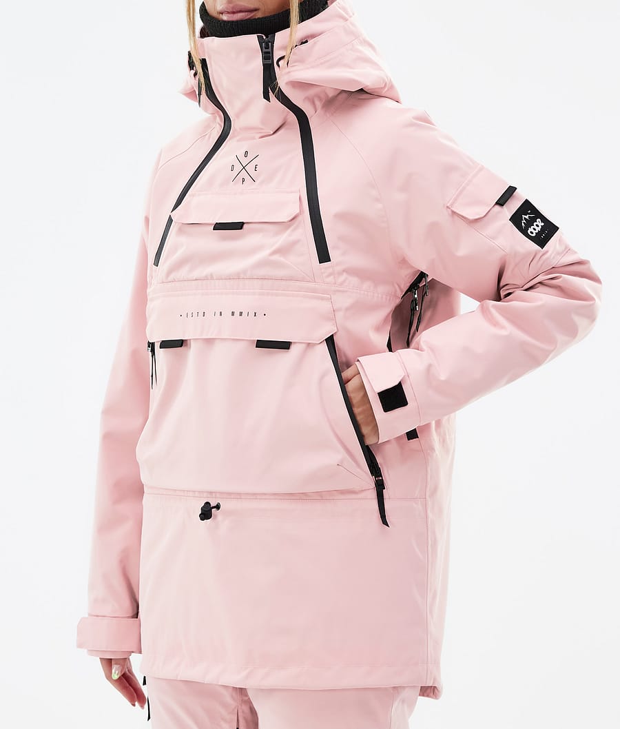 Akin W Snowboard Jacket Women Soft Pink