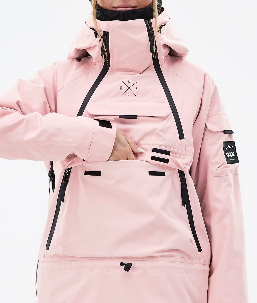 Akin W Snowboard Jacket Women Soft Pink