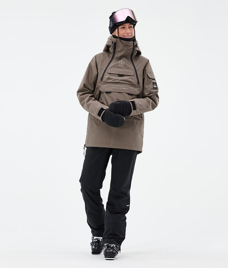 Akin W Veste de Ski Femme Walnut, Image 2 sur 9