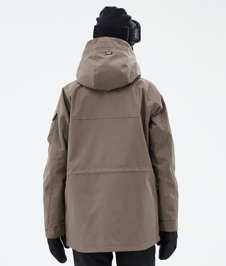 Akin W Veste de Ski Femme Walnut, Image 6 sur 9