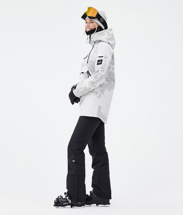 Akin W Ski Jacket Women Grey Camo, Image 3 of 8