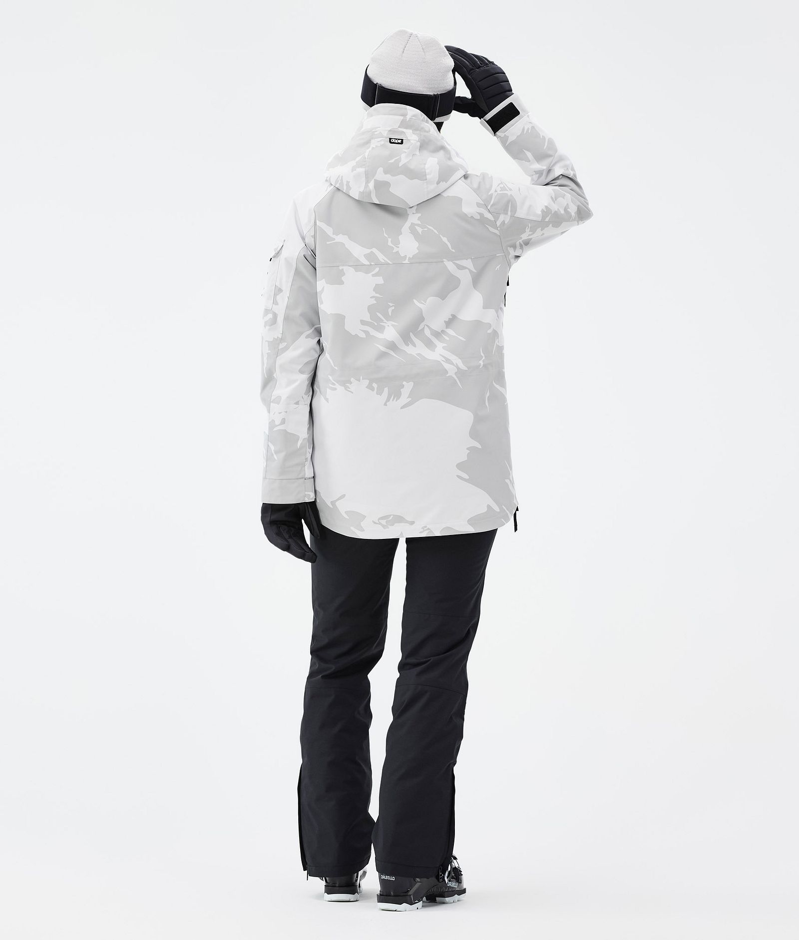 Akin W Veste de Ski Femme Grey Camo, Image 4 sur 8