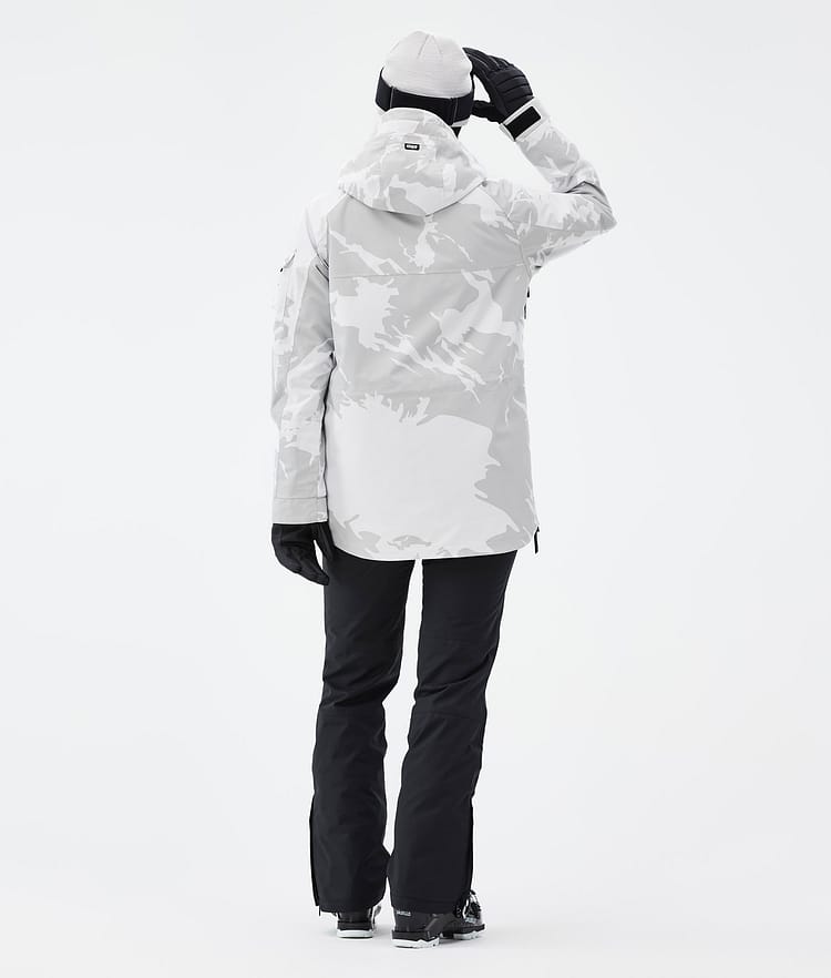 Akin W Ski Jacket Women Grey Camo, Image 5 of 8