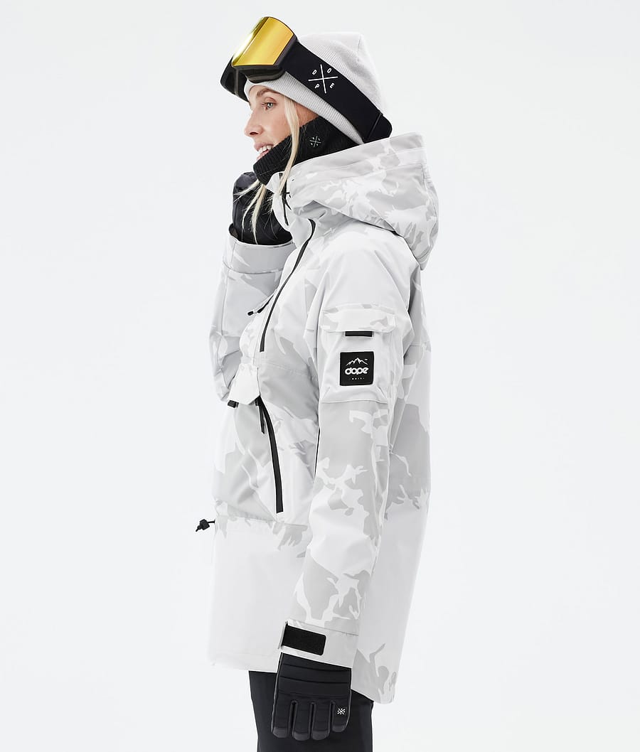Akin W Ski Jacket Women Grey Camo