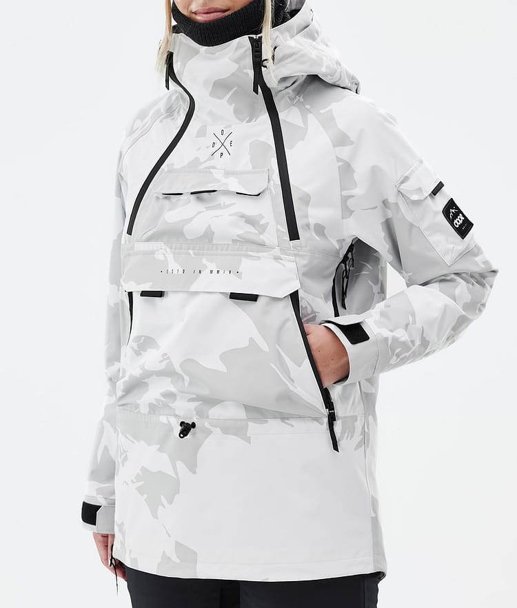 Akin W Veste de Ski Femme Grey Camo, Image 8 sur 8