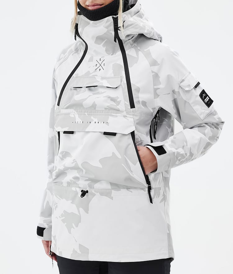 Akin W Snowboardjacka Dam Grey Camo, Bild 7 av 8