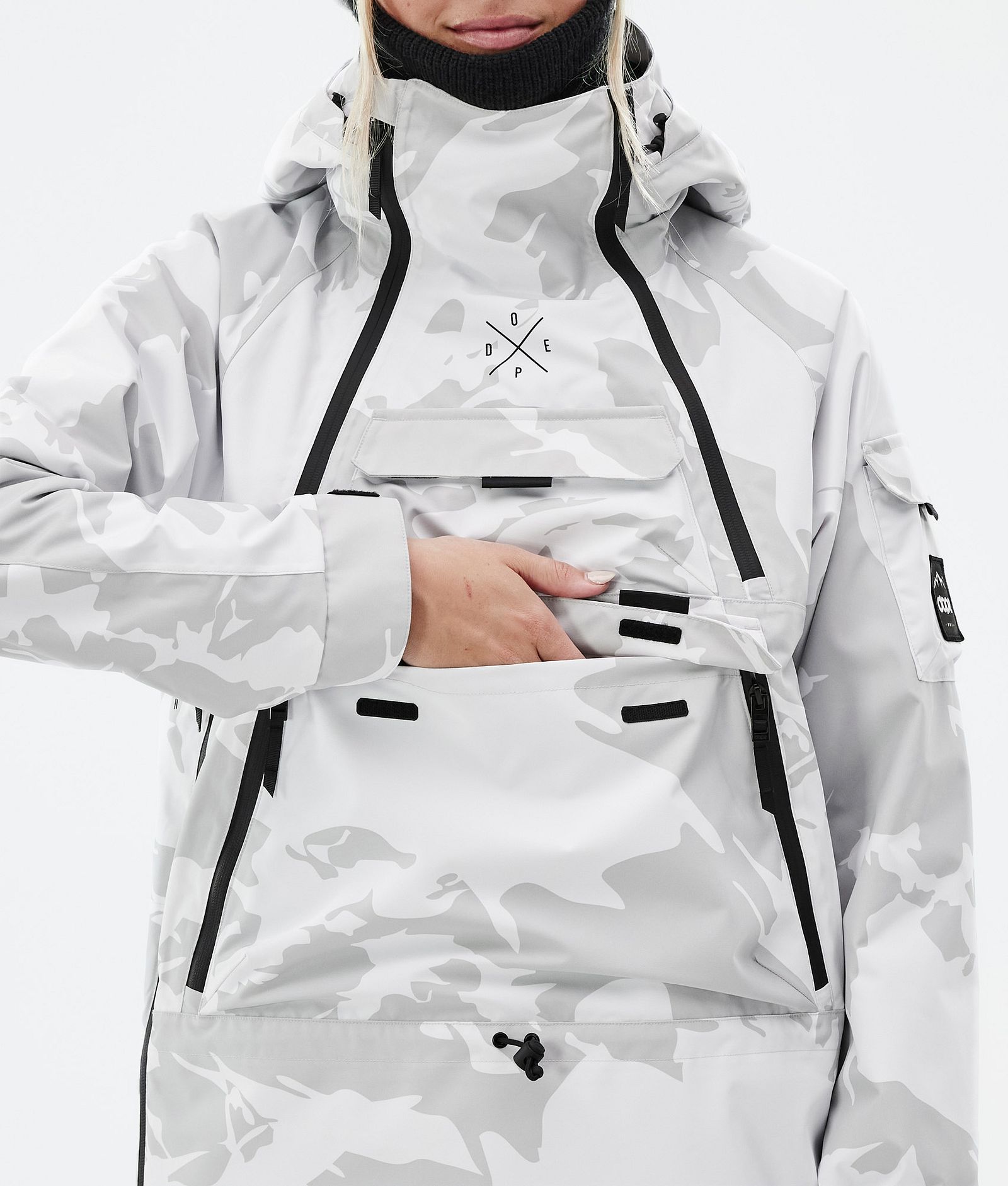 Akin W Snowboardjacka Dam Grey Camo, Bild 8 av 8
