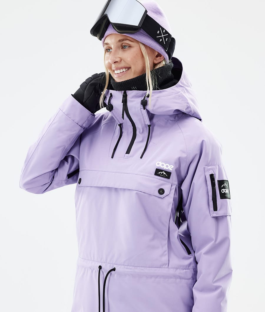 Annok W スノーボードジャケット レディース Faded Violet